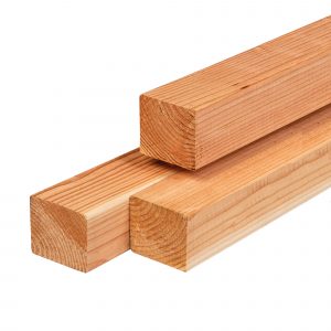 Timmerhout Red Class Wood 4.5x4.5x300cm