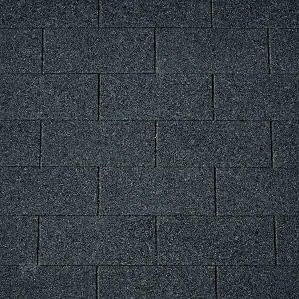 Dakshingles recht zwart