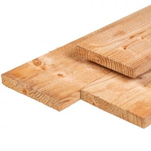 Plank lariks/douglas 2.5x25.0x300cm
