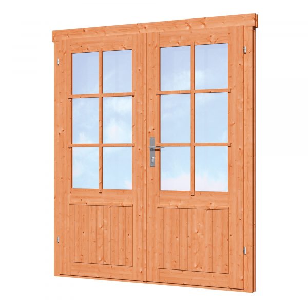 Dubbele deur D3 Red Class Wood