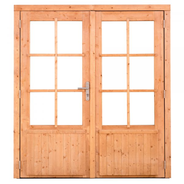 Dubbele deur Red Class Wood