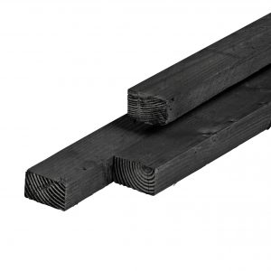 Regel douglas zwart geïmpregneerd 4.5x7.5x300cm