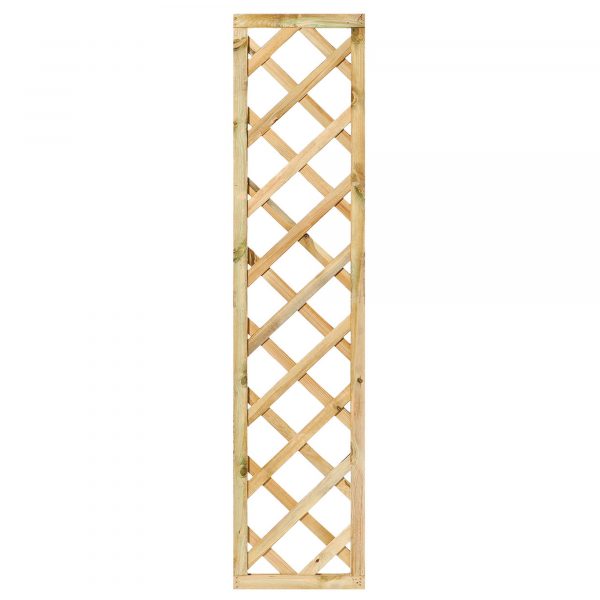 Trellis diagonaal recht met rechte lijst 40cm