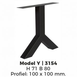 Model Y – Poedercoating RAL9005 Zwart