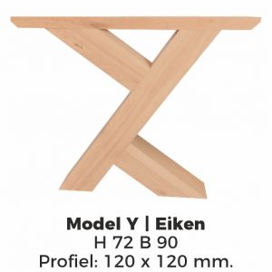 Model Y speciaal eiken – Onbehandeld Eiken