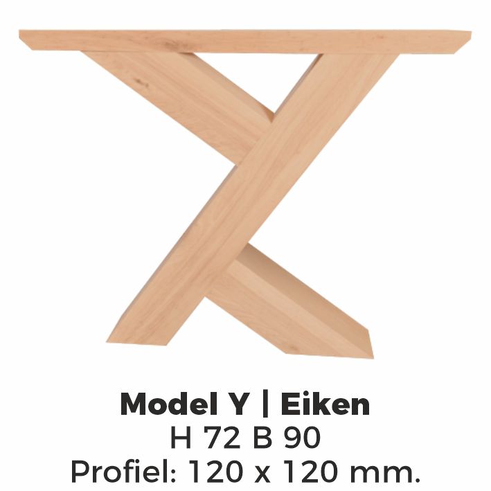 Model Y speciaal eiken – Onbehandeld Eiken