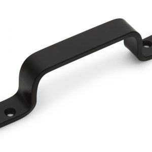 Deurgreep staal 140 mm zwart