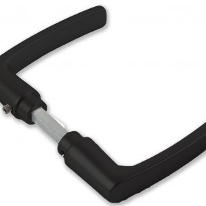 Deurkrukset type 332 deurdikte 40mm zwart