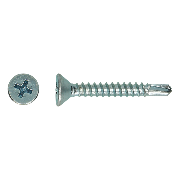 Zelfb. schroef VK DIN 7504O Ø3,50x32 Zn 200 stuks Zelfb. schroef VK DIN 7504O Ø3,50x32 Zn 200 stuks