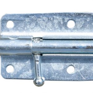 Plaatgrendel verzinkt 100 mm