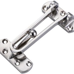kierstandhouder - Gap Fixer - Met Schroeven - Anti-Diefstal Clip - incl schroeven - inbraakbeveiliging - 1 Stuk - 102mm - Mat Zilver