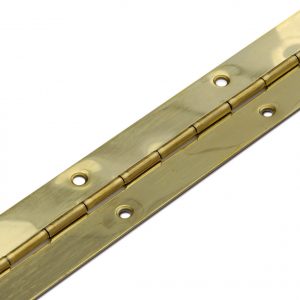 Pianoscharnier 0.7x32x1480 mm staal vermessingd