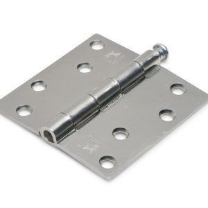Scharnier rechte hoeken 89x89 mm losse verzinkte pen staal verzinkt