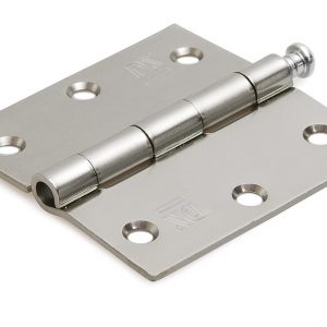 Scharnier rechte hoeken 76x76 mm losse verzinkte pen staal verzinkt