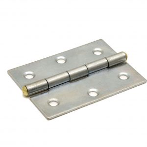 Smalscharnier 70x51 mm vaste messing pen staal verzinkt