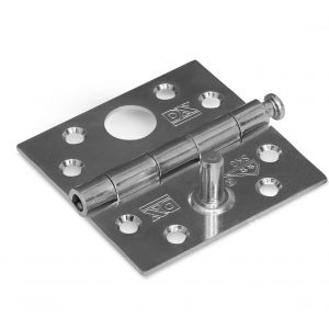 Scharnier rechte hoeken 76x76 mm losse verzinkte pen staal verzinkt SKG