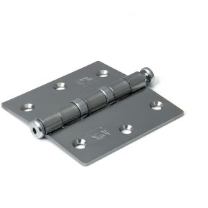 Kogellagerscharnier rechte hoeken 76x76 mm verzinkte pen staal verzinkt