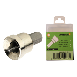 Bits Elite 25mm 1/4" stop PH 2 /2St 2 stuks