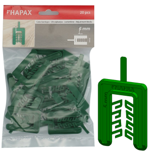 HAPAX uitvulplaatjes 5x40,00x55 /20st 20 stuks