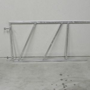 Verstelbaar poortframe / 150-80cm / 40cm uit de hoek