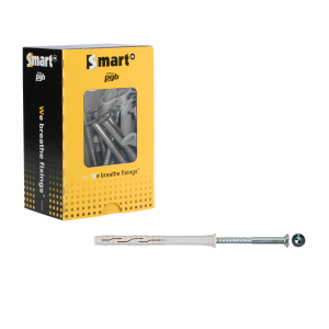 Raamplug +schroef VZK Tx Ø8x100 Nzn 50 stuks