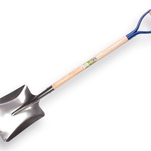 Ballastschop ATLAS aluminium met strip, 28 x 33 cm, met YD-steel 95 cm