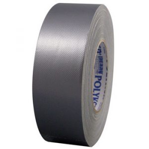 Polyken Berry Global Silver Duct Tape - 72 mm breed x 55 m lang - 11 mil dik - 251 72MM X 55M METALLIC