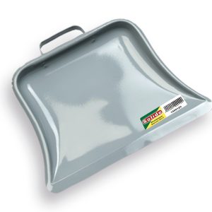 Stofblik SOLIDE staal met handgreep