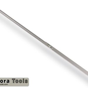 Stootijzer LABORA 140 cm, onderzijde 55 cm vierkant, met platte beitel en knop