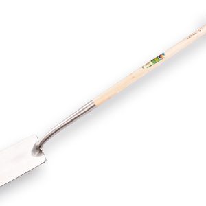 Zwanenhalsspade ATLAS DIAMANT gepolijst, met HICKORY T-steel 80 cm