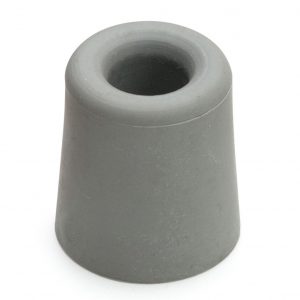 Deurbuffer rubber grijs Ø30x24 mm