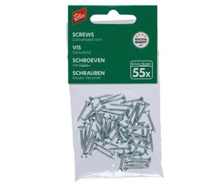 Ellen Tochtstrip schroeven verzinkt 2,5x16mm zakje 55 stuks