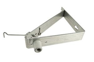 Deuropvangbeugel Haaks 50x4 275x250x330 ZM-4 +EAN