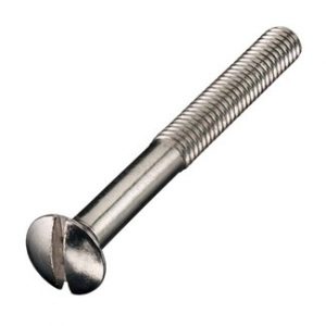 patentboutje messing vernikkeld M4 x 38 mm