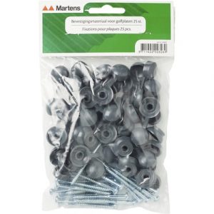 MARTENS Golfplaatschroeven 2,0 x 50 mm met combidop 25 stuks