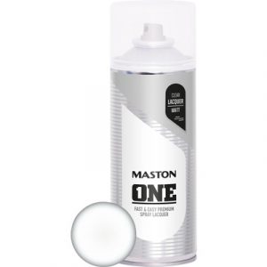 MASTON One spuitlak mat transparant 400 ml