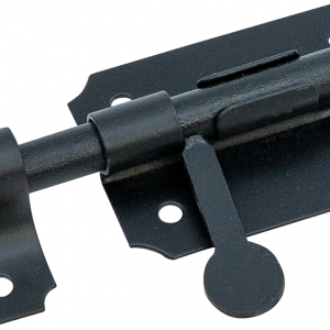 Waelbers Plaatgrendel 65mm zwart