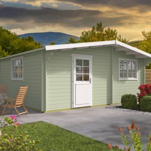 Blokhut - - Blokhut - Tuinhuis Cantabria | 44 mm | honinggeel geïmpregneerd