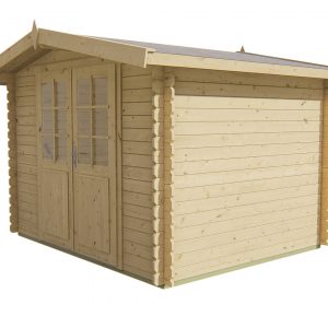 Blokhut - - Blokhut - Tuinhuis Bjarni | 28 mm | onbehandeld