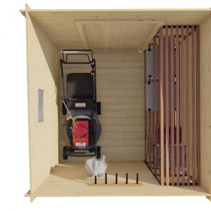 Blokhut - - Blokhut - Tuinhuis Eigo | 19 mm | vuren Red Class Wood geïmpregneerd