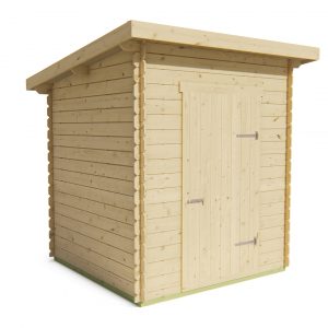 Blokhut - - Blokhut - Tuinhuis Eigo | 19 mm | vuren groen geïmpregneerd