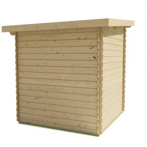 Blokhut - - Blokhut - Tuinhuis Eigo | 19 mm | vuren honinggeel geïmpregneerd