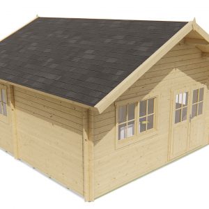 Blokhut - - Blokhut - Tuinhuis Llanes | 44 mm | onbehandeld