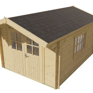 Blokhut - - Blokhut - Tuinhuis Pamplona | 34 mm | vuren Red Class Wood geïmpregneerd