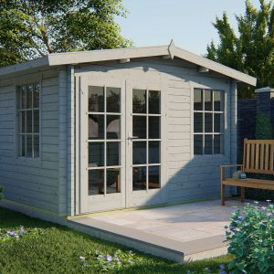 Blokhut - - Blokhut - Tuinhuis Philip | 40 mm | vuren Red Class Wood geïmpregneerd