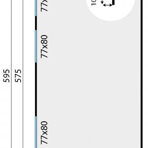 Blokhut - - Blokhut - Tuinhuis Rick | 40 mm | honinggeel geïmpregneerd