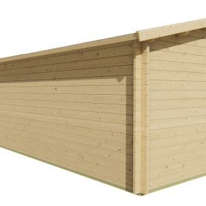 Blokhut - - Blokhut - Tuinhuis Rick | 40 mm | Red Class Wood geïmpregneerd