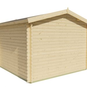 Blokhut - - Blokhut - Tuinhuis Riho | 40 mm | vuren groen geïmpregneerd