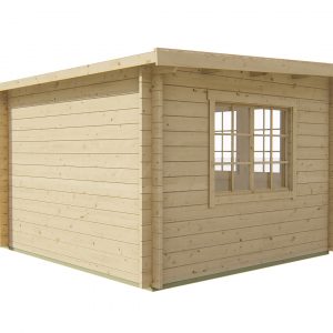 Blokhut - - Blokhut - Tuinhuis Santander | 34 mm | vuren Red Class Wood geïmpregneerd