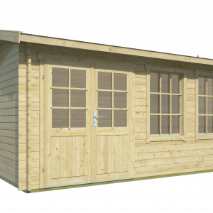 Blokhut - - Blokhut - Tuinhuis Shannon | 40 mm | Red Class Wood geïmpregneerd